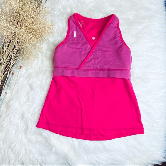 Lululemon Deep V tank wet dry warm
in red - Picture 6 of 6
